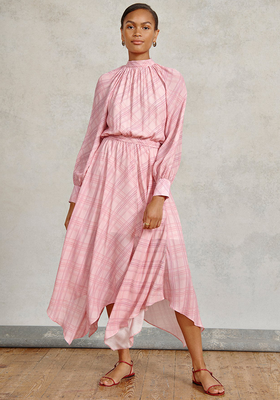 Check Reversible Maxi Dress from Omnes
