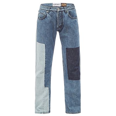 Patchwork Pocket Jeans from Loewe