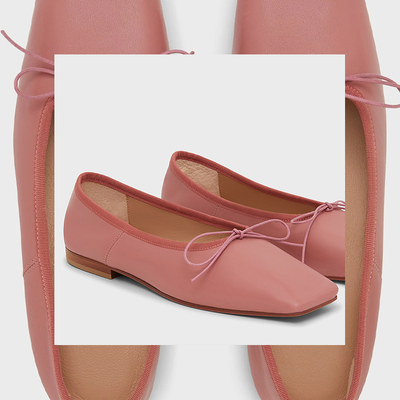 Square Toe Ballerinas from Mansur Gavriel