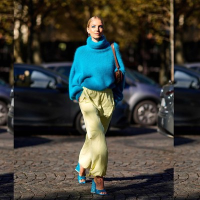 A Colourful Turtleneck: Zara Ribbed Knit Sweater, Turtleneck Season Is  Here, and These Are the 18 Styles We Want to Wear This Fall