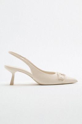 High Heel Slingback Shoes from Zara