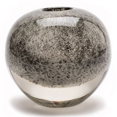 Small Grey Ball Vase from LuxDeco