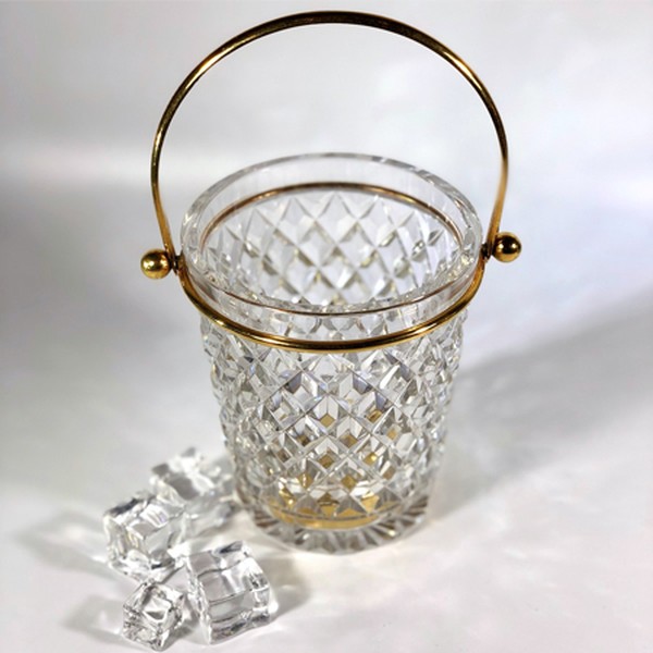 Crystal Swing Icebucket from Val Saint Lambert