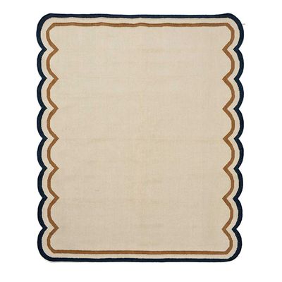 Scallop Rug from Jennifer Manners
