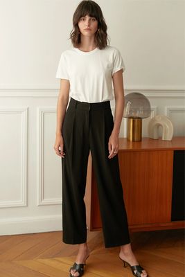 Black Tailored Pants from Pixie Market