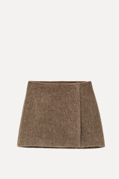 Wool-Blend Mini Skirt from ARKET