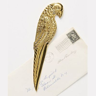 Parrot Letter Opener from Anthropologie
