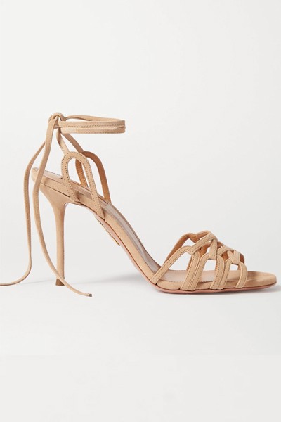 Azur 95 Suede Sandals from Aquazurra