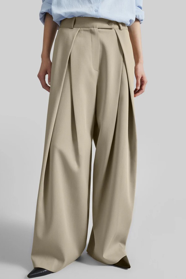 Avray Pleated Trousers from The Frankie Shop