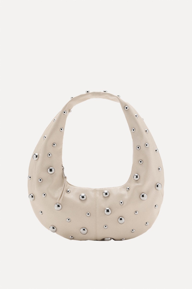 Studded Shoulder Bag from Mango
