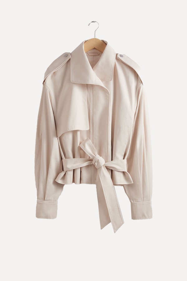Oversized Belted Jacket from & Other Stories