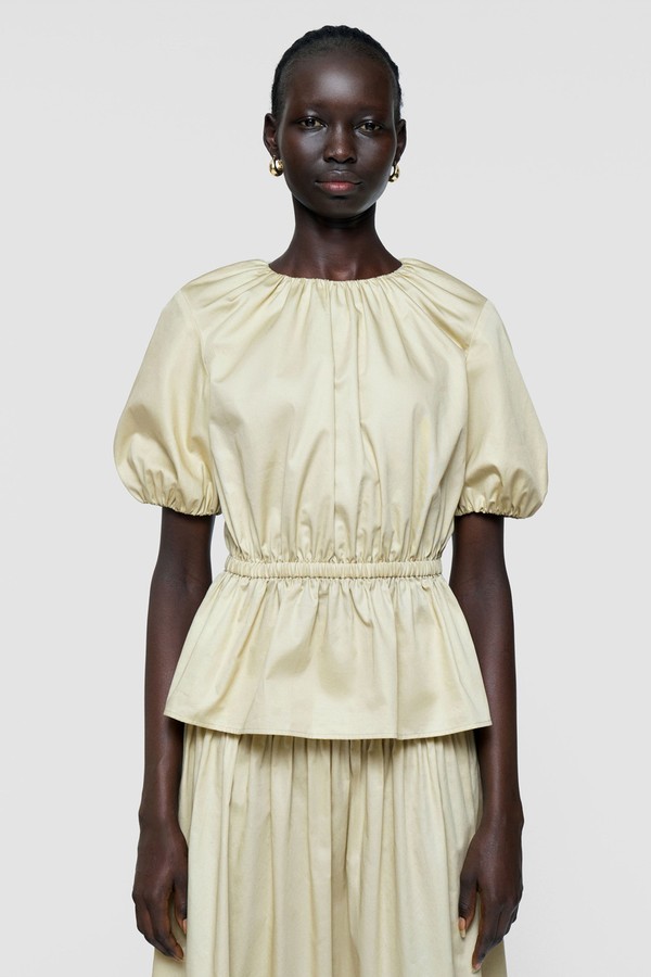 Merlin Cotton Sateen Blouse from Joseph