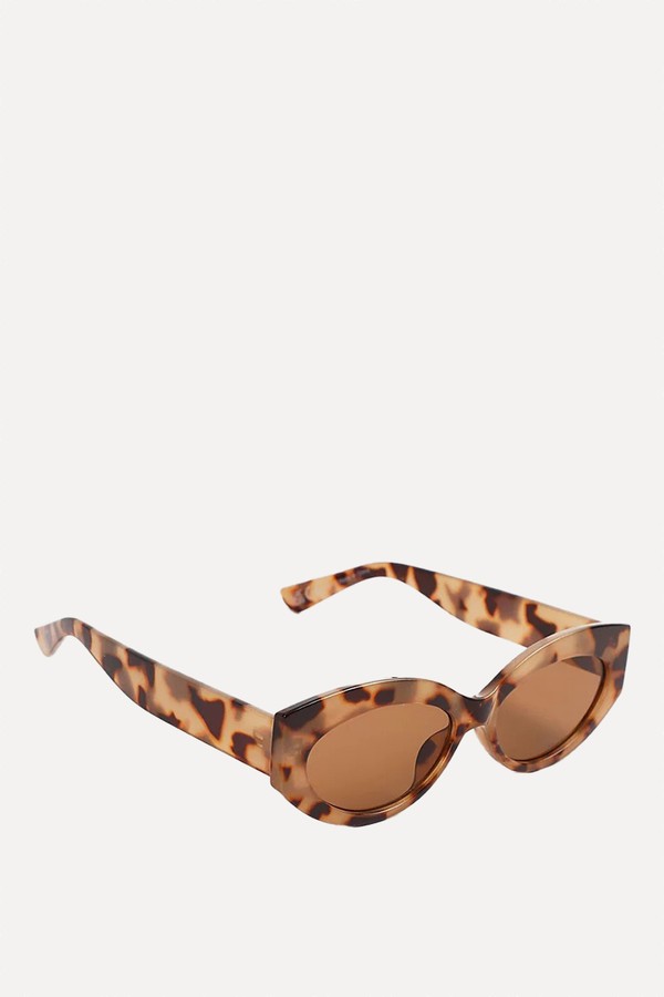 Tortoiseshell Square Oval Sunglasses from George Asda