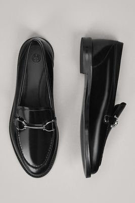 Loafers With Buckle Detail from Massimo Dutti
