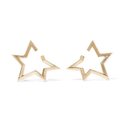 Baby Classic Star Gold-Plated Earrings from Jennifer Fisher