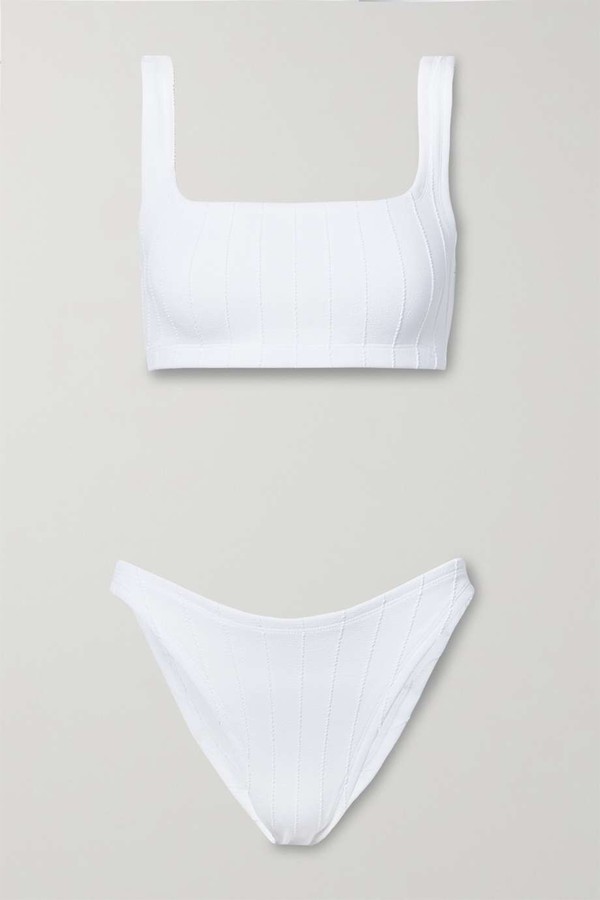 Helena Nile Ribbed Bikini from Hunza G