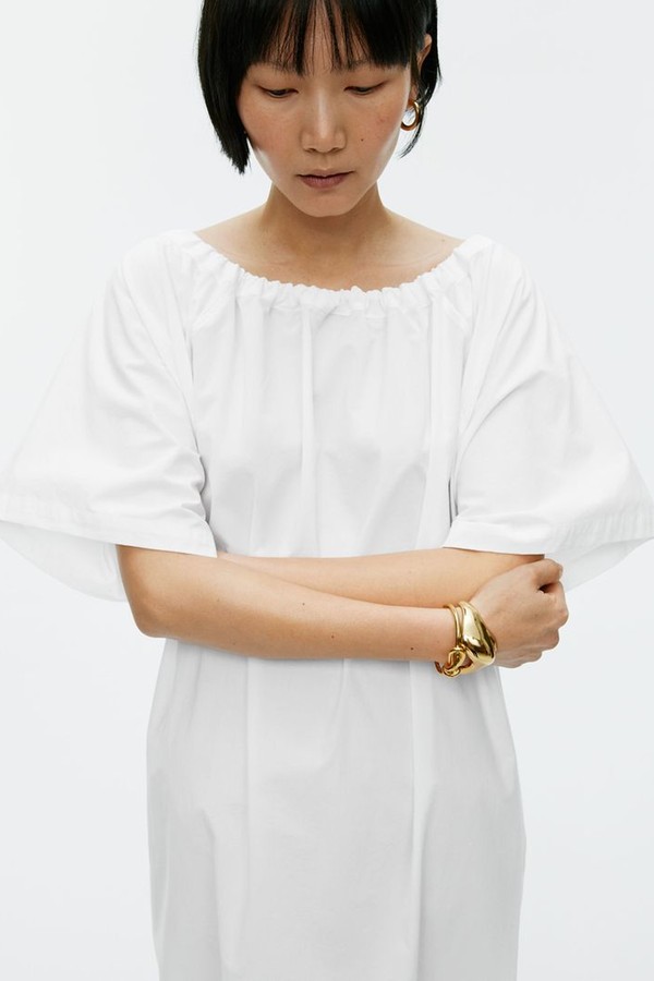Off Shoulder Maxi Dress from ARKET