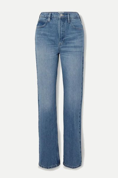 Le High 'N' Tight High-Rise Straight-Leg Jeans from Frame