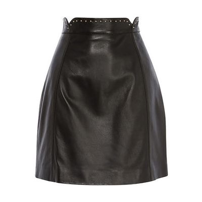 Leather Mini Skirt