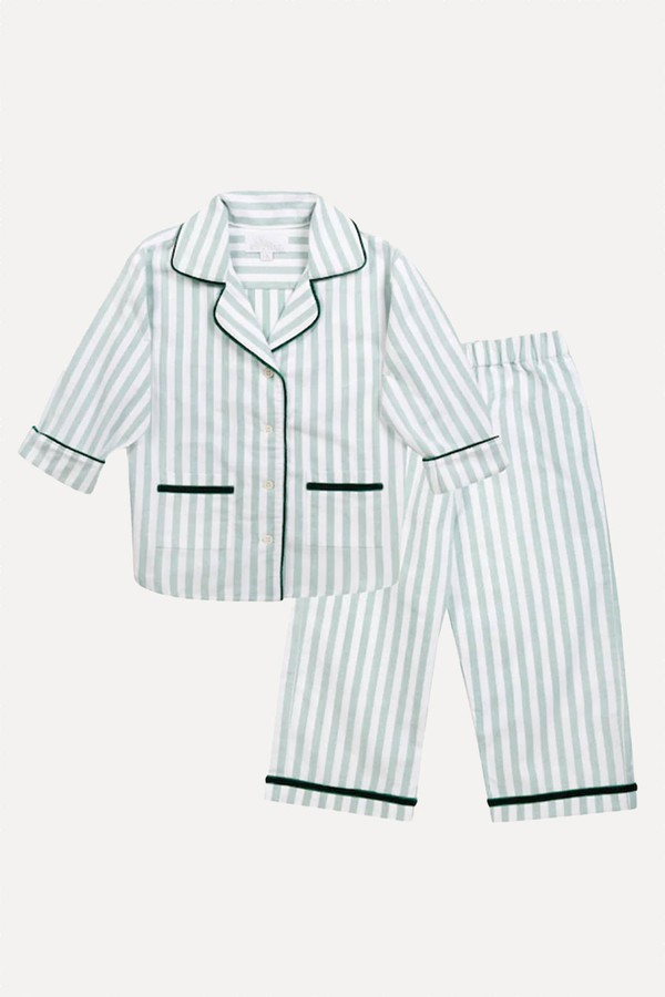 Stripe Brushed Cotton Pyjamas from Siân Esther