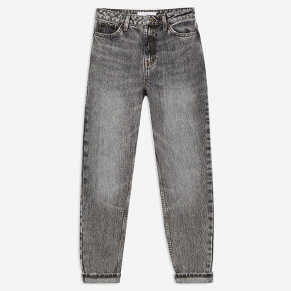 Grey Mom Jeans from Topshop