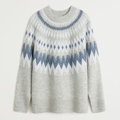 Metallic Thread Sweater from Mango