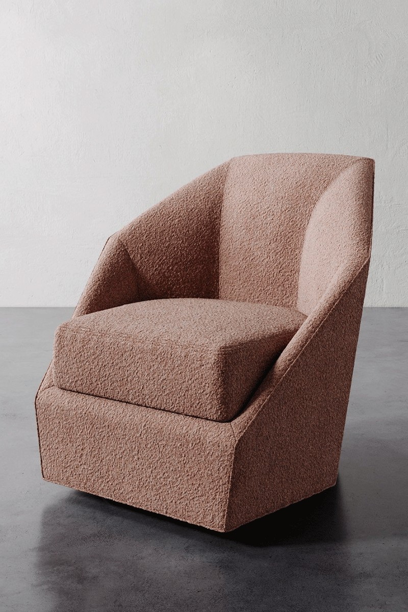 Bijou Swivel Chair from Lemieux Et Cie