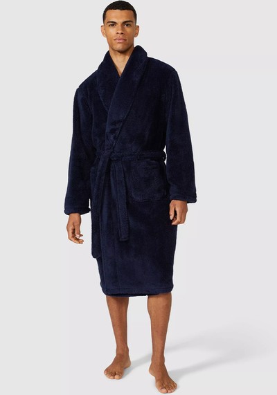 High Pile Shaggy Fleece Gown from Debenhams