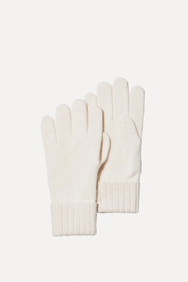 100% Cashmere Knit Gloves from Uniqlo