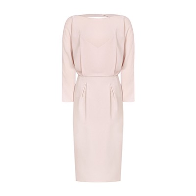 Chiffon-Top Shift Dress from Reiss