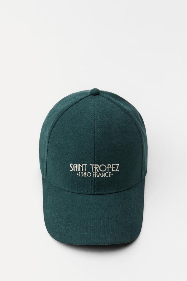 Slogan Cap from Zara