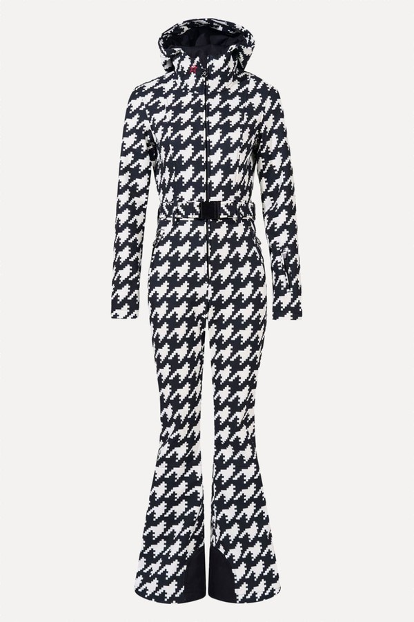 Houndstooth Tignes Ski Suit from Perfect Moment