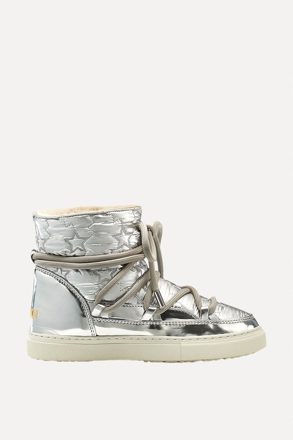 Bomber Star Metallic Boots from Inuikii