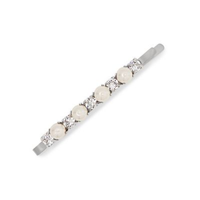  Faux Pearl & Crystal Hair Slide from Simone Rocha