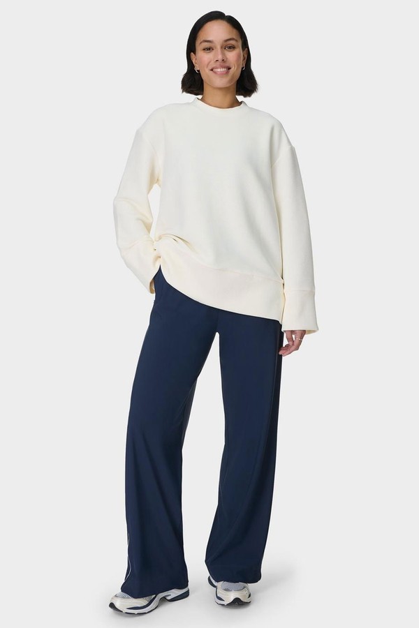 Peaceful Ribbed Sweatshirt