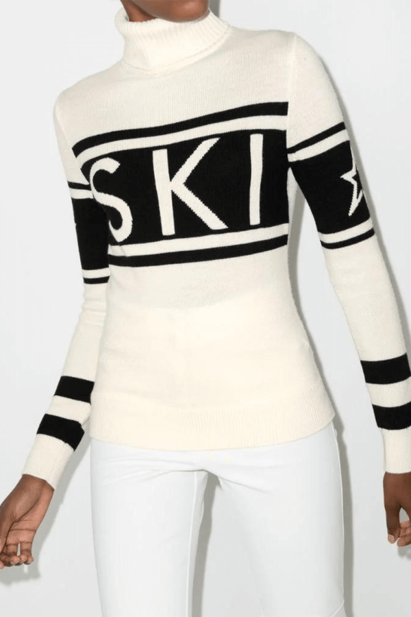Ski Merino Wool-Jacquard Turtleneck Sweater from Perfect Moment