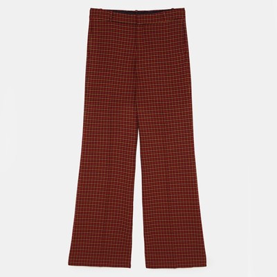 Check Masculine Trousers from Zara