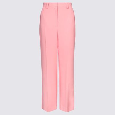 Ankle Grazer Straight Leg Trousers 