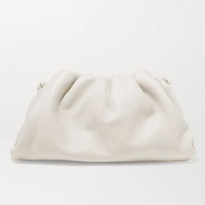 The Pouch Leather Clutch from Bottega Veneta