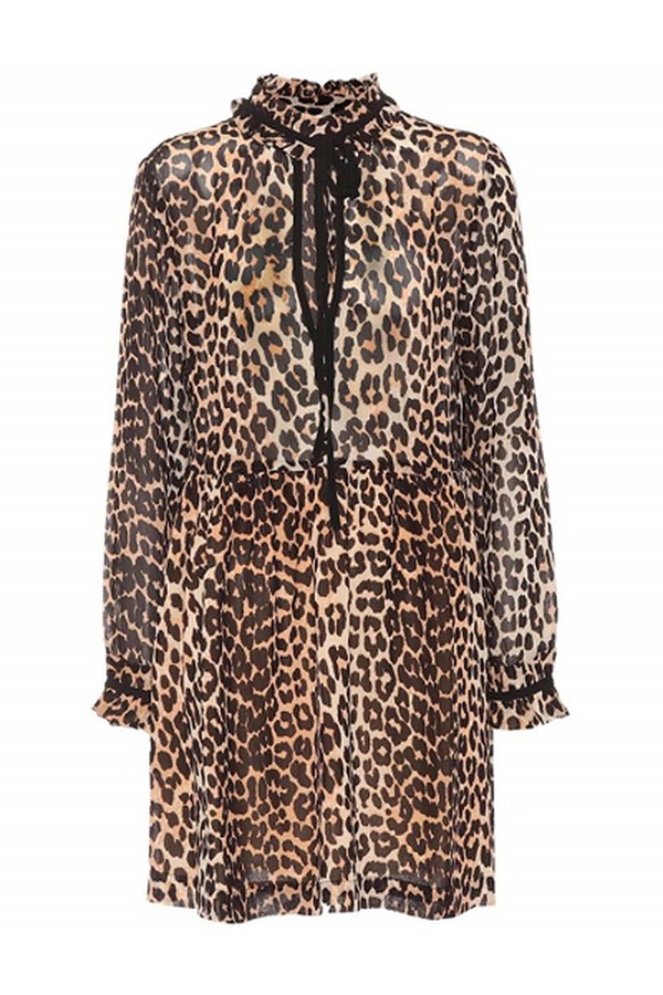 Fairfax Georgette Minidress from Ganni