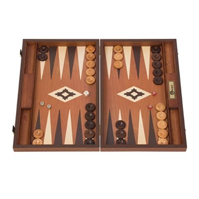 Mahogany Backgammon Set from Uber Games