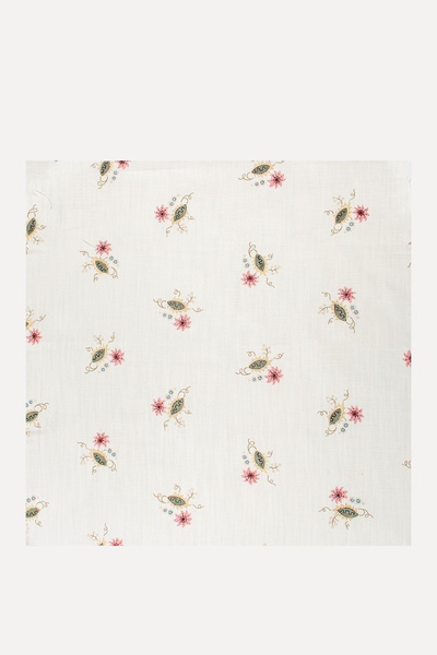 Floral Sprig Voile Meadow from Salvesen Graham