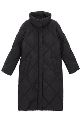 Quilted Longline Puffer Jacket from Albaray