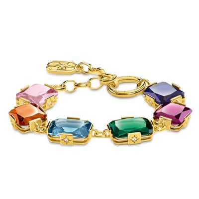 Colourful Stones Large Bracelet