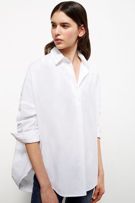 Rhodes Poplin Relaxed Fit Shirt from French Connection