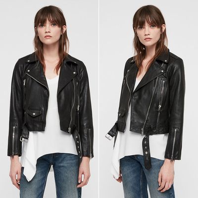 Juno Leather Biker Jacket