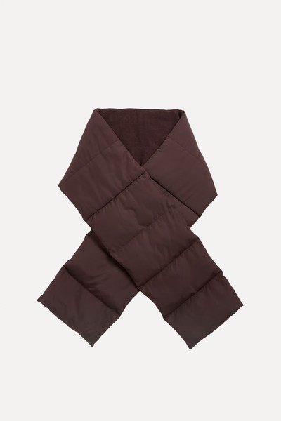 Quilted Puffer Scarf