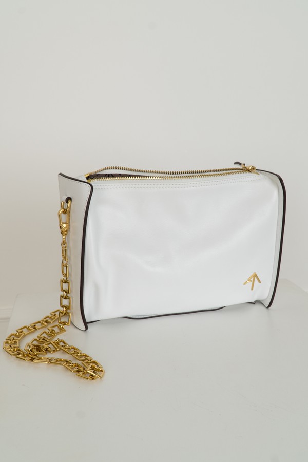Carmen Leather Cross Body Bag from Manu Atelier