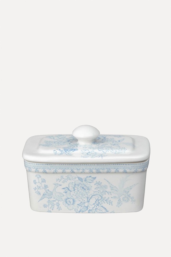 Asiatic Pheasants Butter Dish from Burleigh