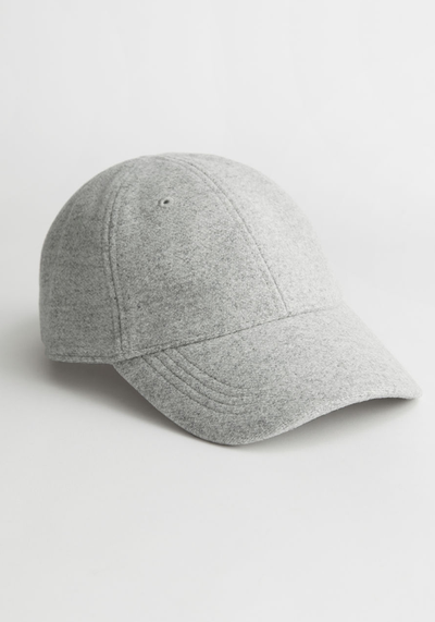 Wool Melangé Baseball Cap from & Other Stories